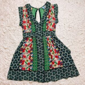 Alice Through the Looking Glass Mini Dress | Alice in Wonderland | Multicolor